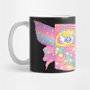 Anime Handheld Pixel Art Mug